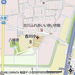 筑後市立古川小学校周辺の地図