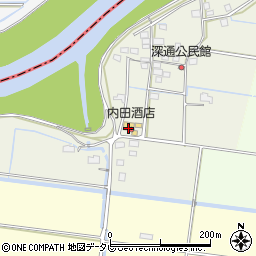 内田商店周辺の地図