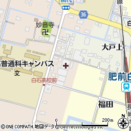 佐賀県杵島郡白石町今泉41-4周辺の地図