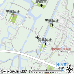 福岡県柳川市東蒲池1232周辺の地図