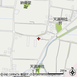 福岡県八女市川犬犬馬場690周辺の地図