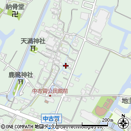 福岡県柳川市東蒲池468周辺の地図