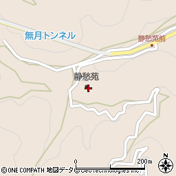 宇和島市役所　静愁苑周辺の地図