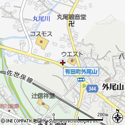 佐賀県西松浦郡有田町外尾山丙1860周辺の地図