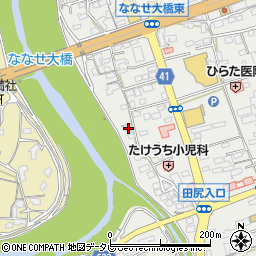 大分県大分市田尻385-2周辺の地図