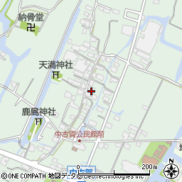 福岡県柳川市東蒲池465周辺の地図