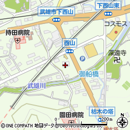 中津から揚げ専門店吉吾・武雄店周辺の地図