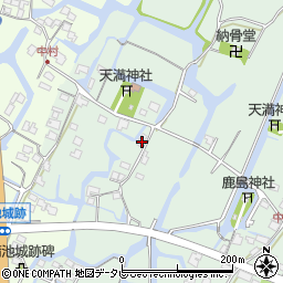 福岡県柳川市東蒲池1342周辺の地図