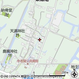 福岡県柳川市東蒲池473周辺の地図