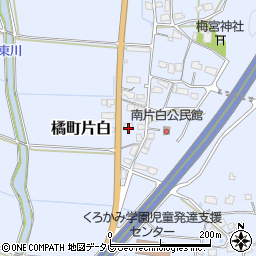 佐賀県武雄市橘町大字片白9935-3周辺の地図