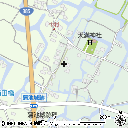 福岡県柳川市東蒲池1316周辺の地図