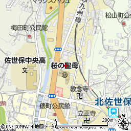 カトリック俵町教会周辺の地図