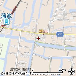 福岡県柳川市立石561周辺の地図