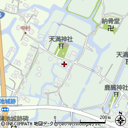 福岡県柳川市東蒲池1339周辺の地図