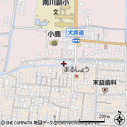 洗濯王川副工場周辺の地図