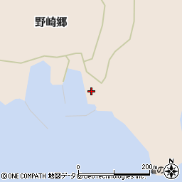 野崎島旅客船発着所（小値賀町）周辺の地図