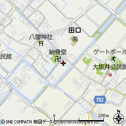 福岡県大川市三丸172-3周辺の地図