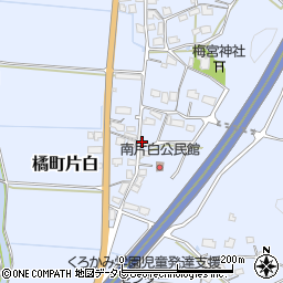 佐賀県武雄市橘町大字片白9068周辺の地図
