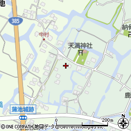 福岡県柳川市東蒲池1304周辺の地図