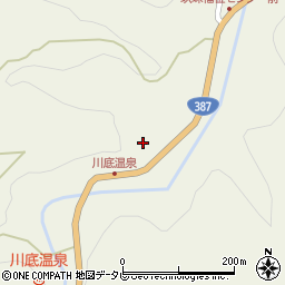 大分県玖珠郡九重町菅原1439周辺の地図