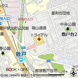 スーパーセンタートライアル敷戸店周辺の地図