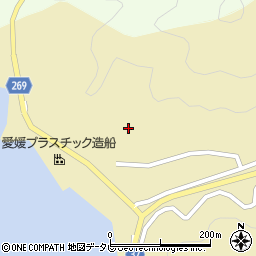 愛媛県宇和島市三浦東674周辺の地図