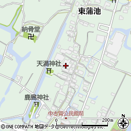 福岡県柳川市東蒲池905周辺の地図