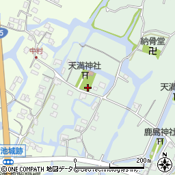 福岡県柳川市東蒲池1276周辺の地図