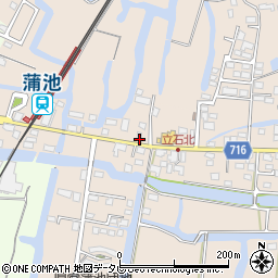 福岡県柳川市立石908周辺の地図