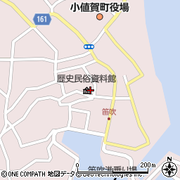 小値賀町　歴史民俗資料館周辺の地図