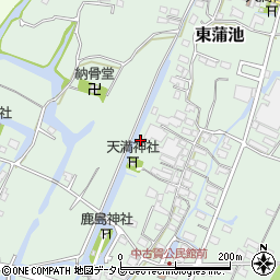 福岡県柳川市東蒲池914-3周辺の地図