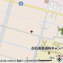 佐賀県白石町（杵島郡）網代周辺の地図