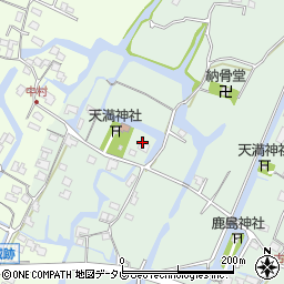 福岡県柳川市東蒲池1271周辺の地図