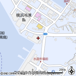日本遠洋旋網漁業協同組合　相浦冷蔵庫周辺の地図