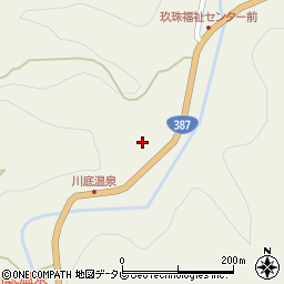 大分県玖珠郡九重町菅原1433周辺の地図