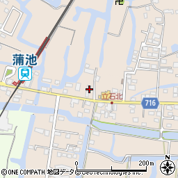 福岡県柳川市立石907-1周辺の地図