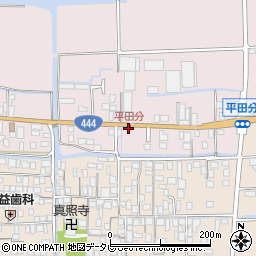 平田分周辺の地図