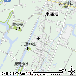 福岡県柳川市東蒲池918周辺の地図