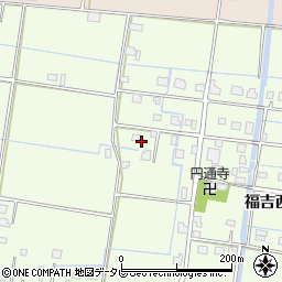 佐賀県杵島郡白石町福吉1177-1周辺の地図