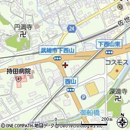 金の天ぷら 武雄店周辺の地図