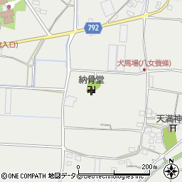 福岡県八女市川犬犬馬場914-1周辺の地図
