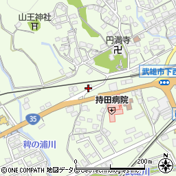 有限会社中川内建設周辺の地図