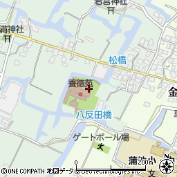 福岡県柳川市東蒲池265周辺の地図