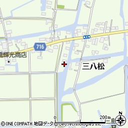 福岡県三潴郡大木町三八松1754周辺の地図