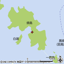焼島周辺の地図