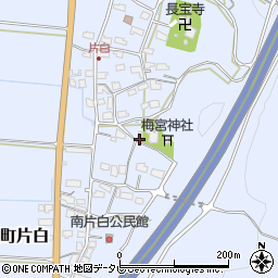 佐賀県武雄市橘町大字片白9157周辺の地図