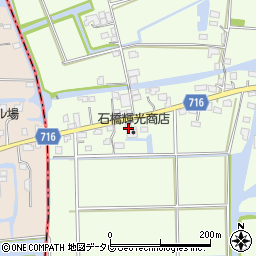 福岡県三潴郡大木町三八松2265-1周辺の地図