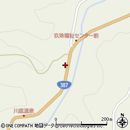 大分県玖珠郡九重町菅原1460周辺の地図