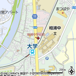 十八親和銀行上相浦 ＡＴＭ周辺の地図