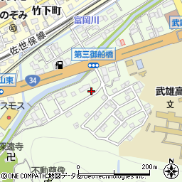 株式会社富士薬品武雄営業所周辺の地図